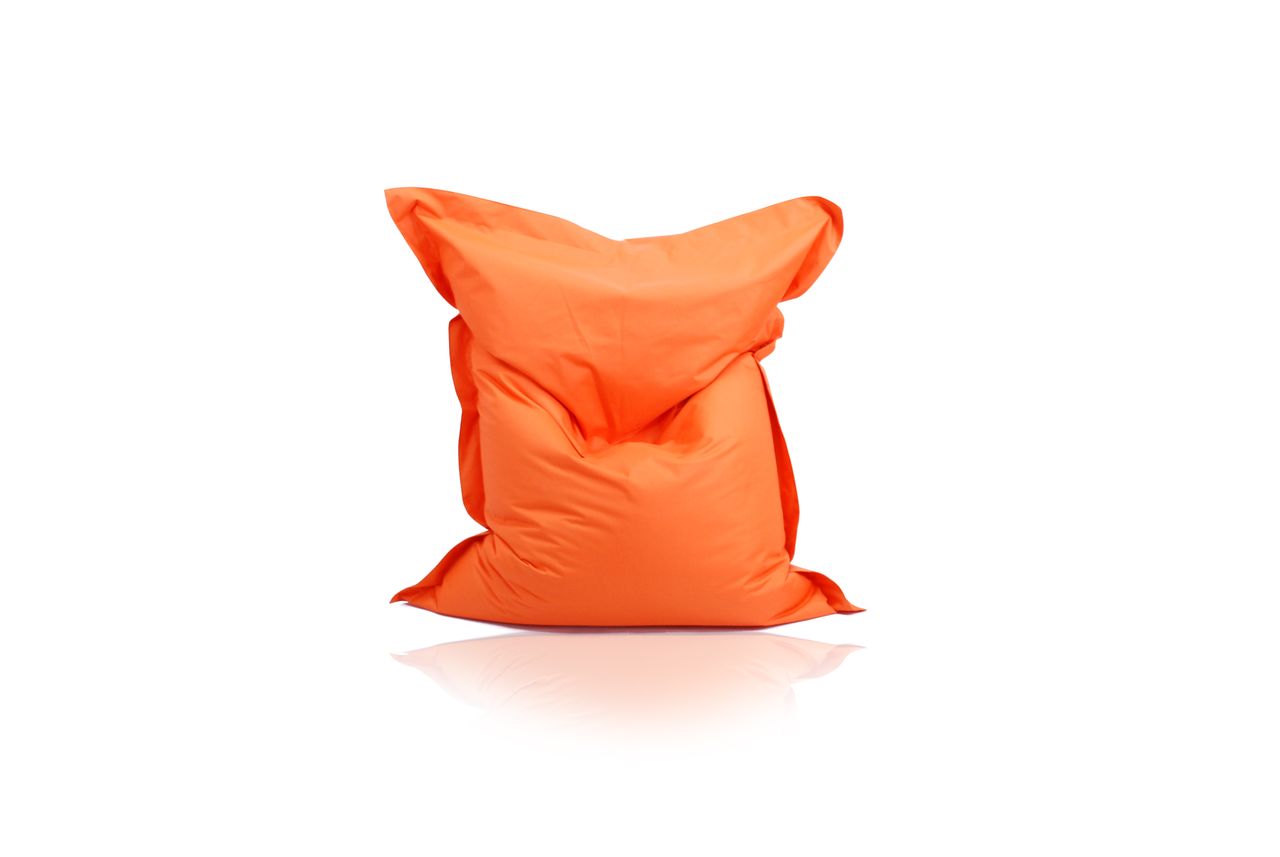 Kinzler Outdoorfähiger Riesensitzsack ca. 140 x 180 cm, Farbe orange