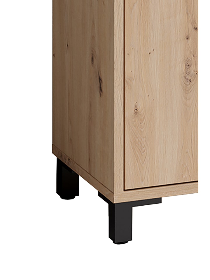 byLiving Badezimmer-Kommode Wellness in Artisan Eiche - (B) 80,5 x (H) 77,5 x (T) 31 cm günstig kaufen onesize