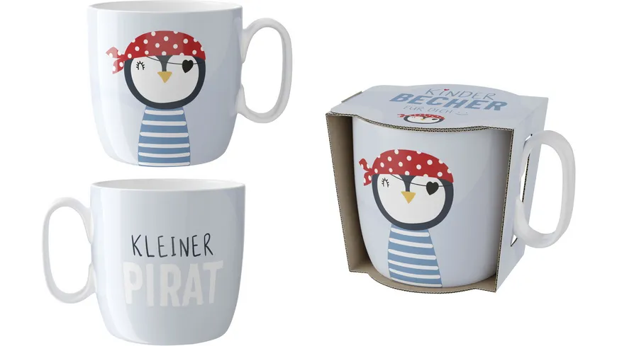 Geschenk für Dich Kinderbecher Pinguin
