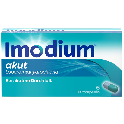 IMODIUM akut Hartkapseln  6 St  Hartkapseln