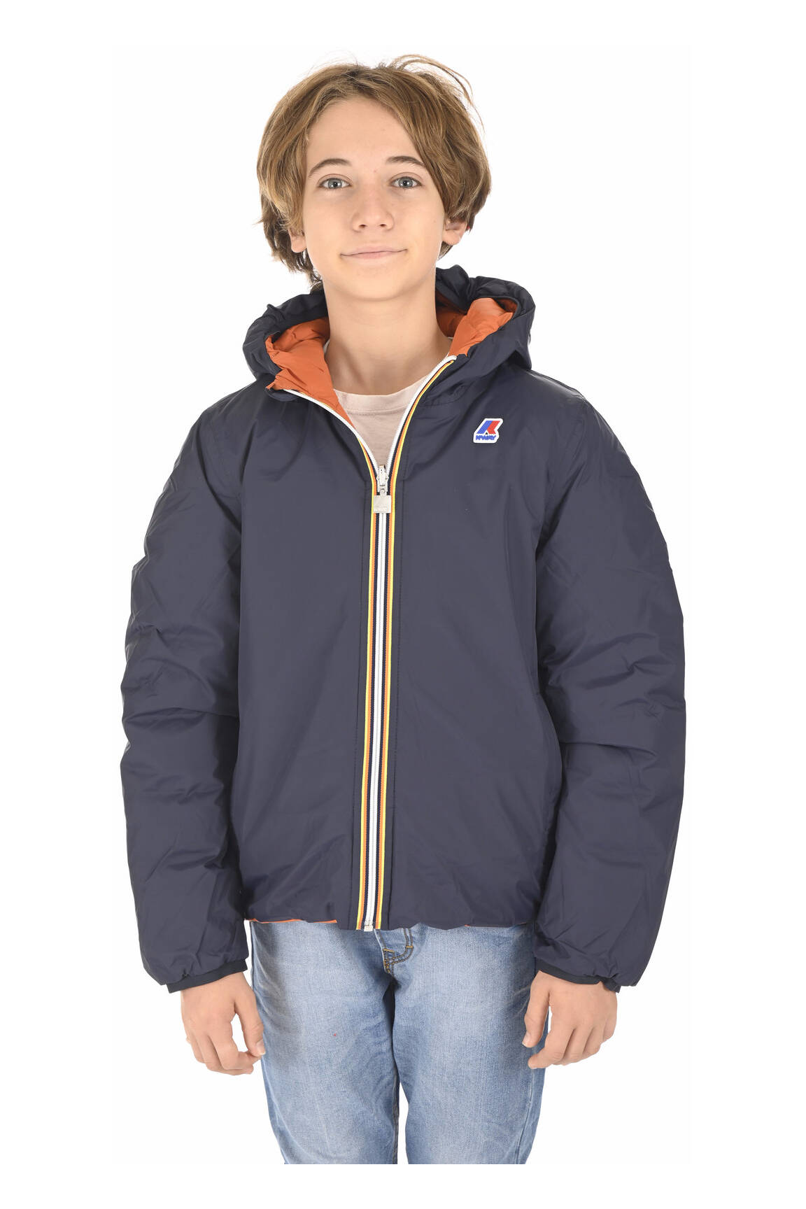 K Way Doudounes Enfant couleur bleu