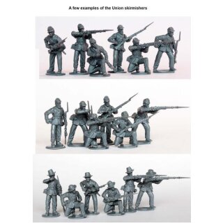 American Civil War: Infantry in sack coats Skirmishing 1861-1865 (38)