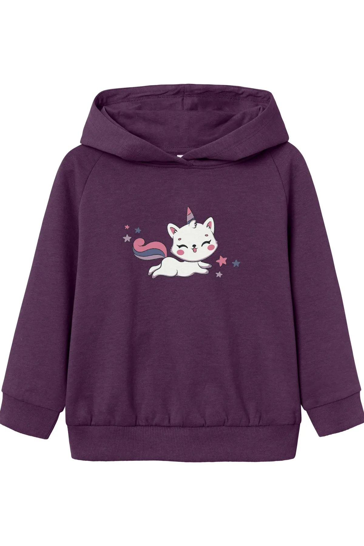 name ıt  Sweatshirt - Lila - Regular Fit