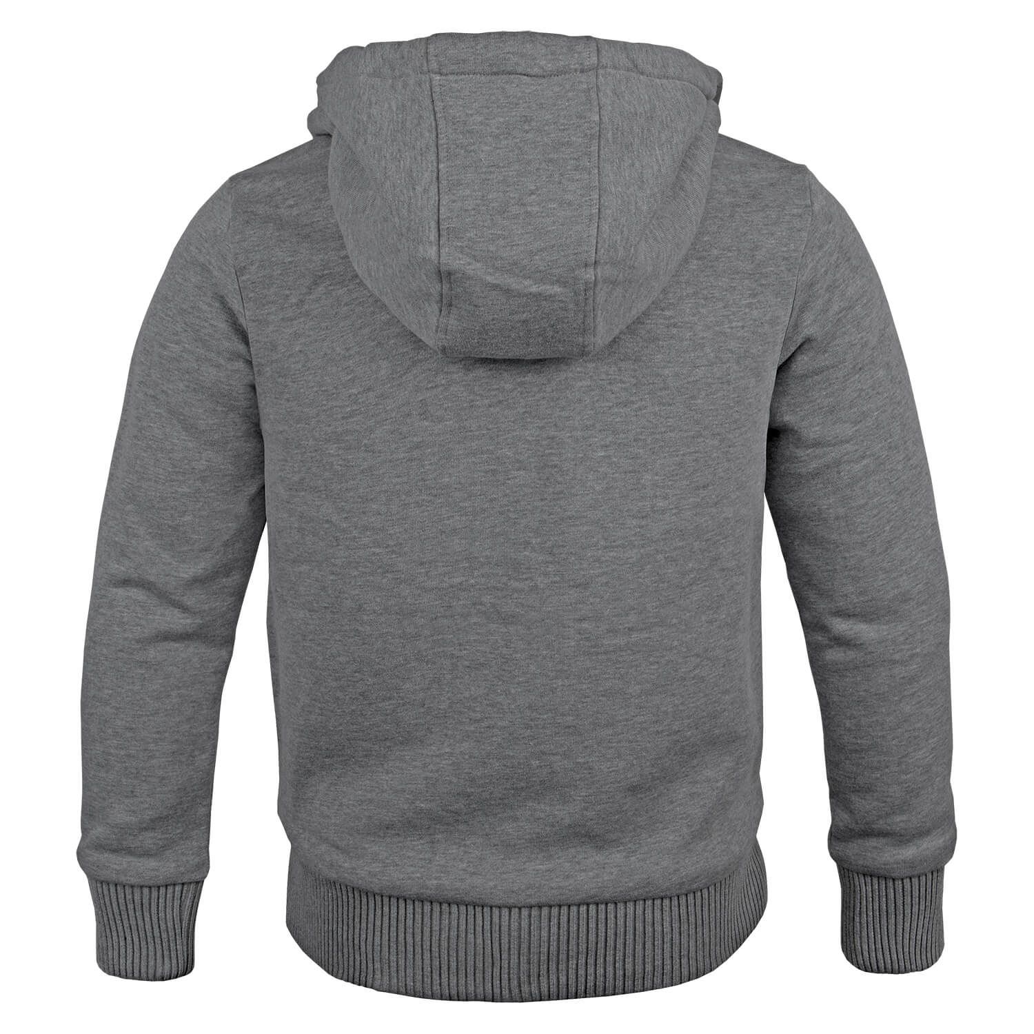 Hooded Sweatjacke mit Teddyfutter
