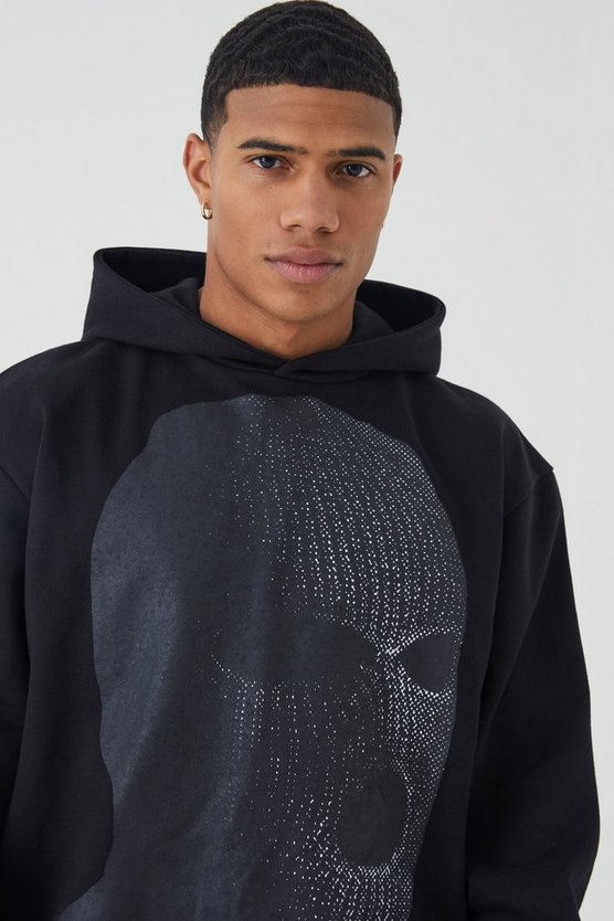 Oversize Hoodie mit Print