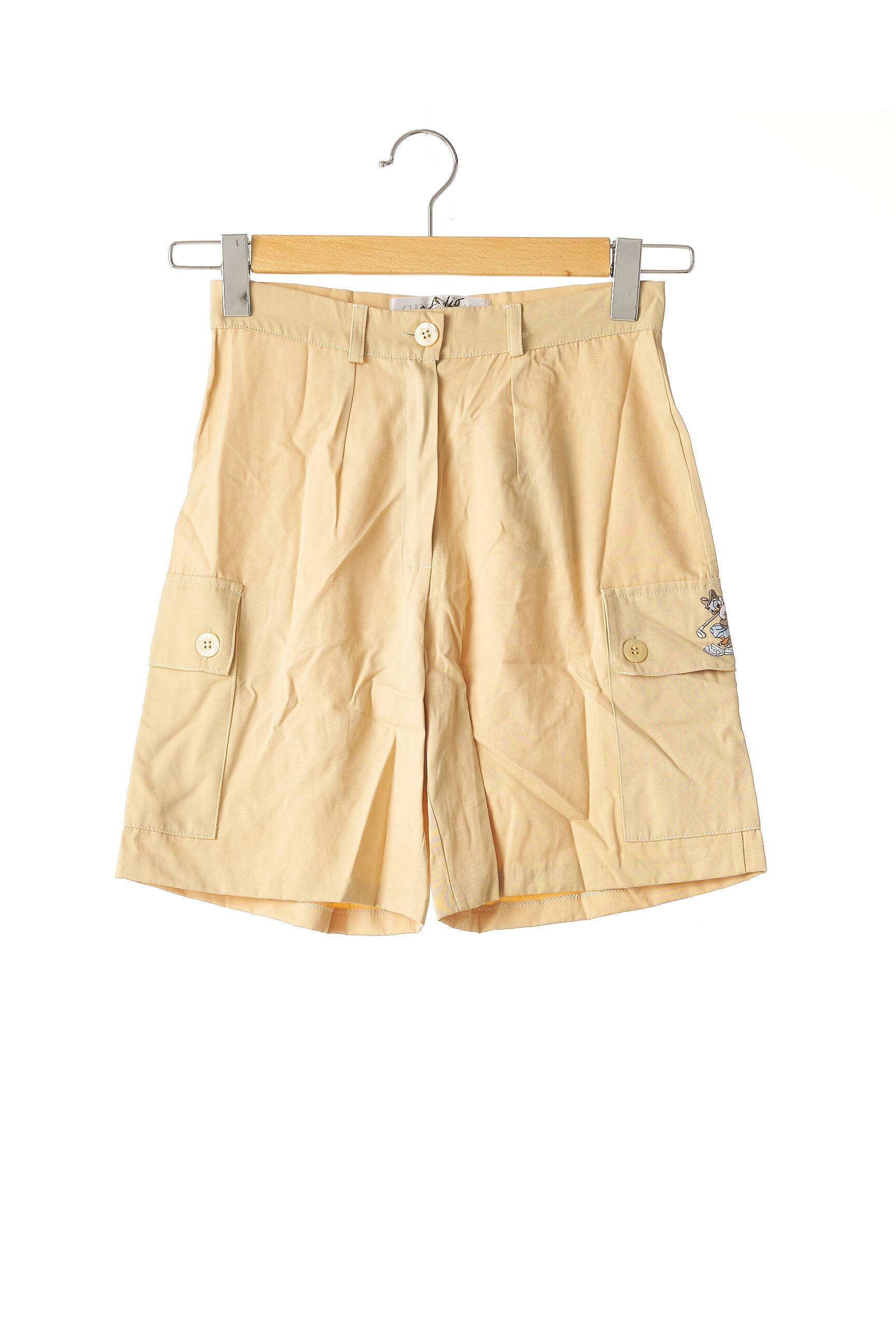 Georgya Studio Bermudas Femme couleur beige