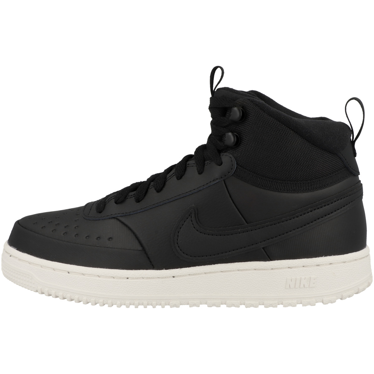 Nike Sportswear Court Vision Mid Winter Sneaker mid schwarz