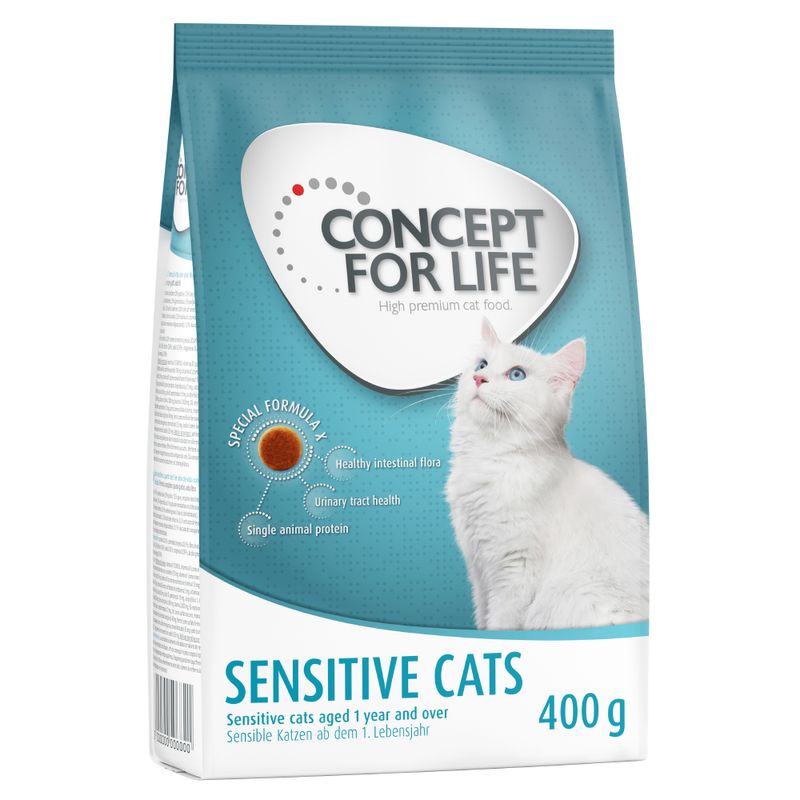 400 g Concept for Life Trockenfutter + 12 x 85 g Nassfutter in Soße zu TOP-Preisen