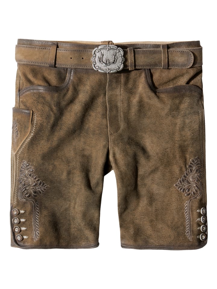 Stockerpoint Lederhose Corbi4 in braun günstig kaufen