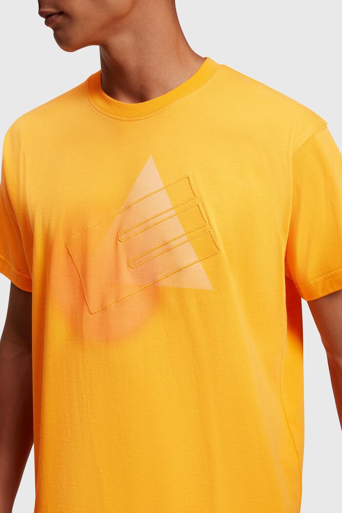Graphic Reunion T-Shirt mit Rundhals und Print