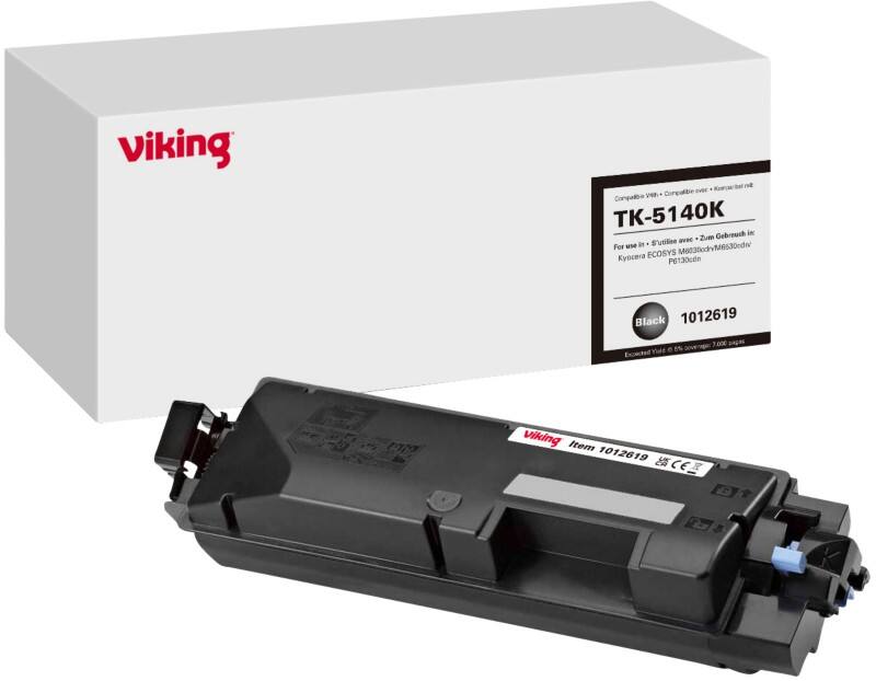 Viking TK-5140K Kompatibel Kyocera Tonerkartusche Schwarz