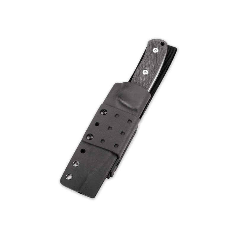 QSP Bison QS134-C Fixed Blade Green Micarta