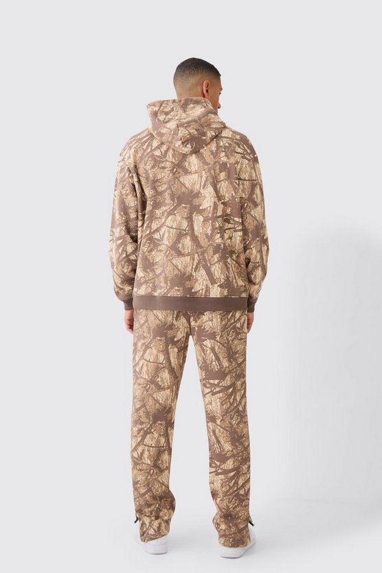 Oversize Camouflage Hoodie
