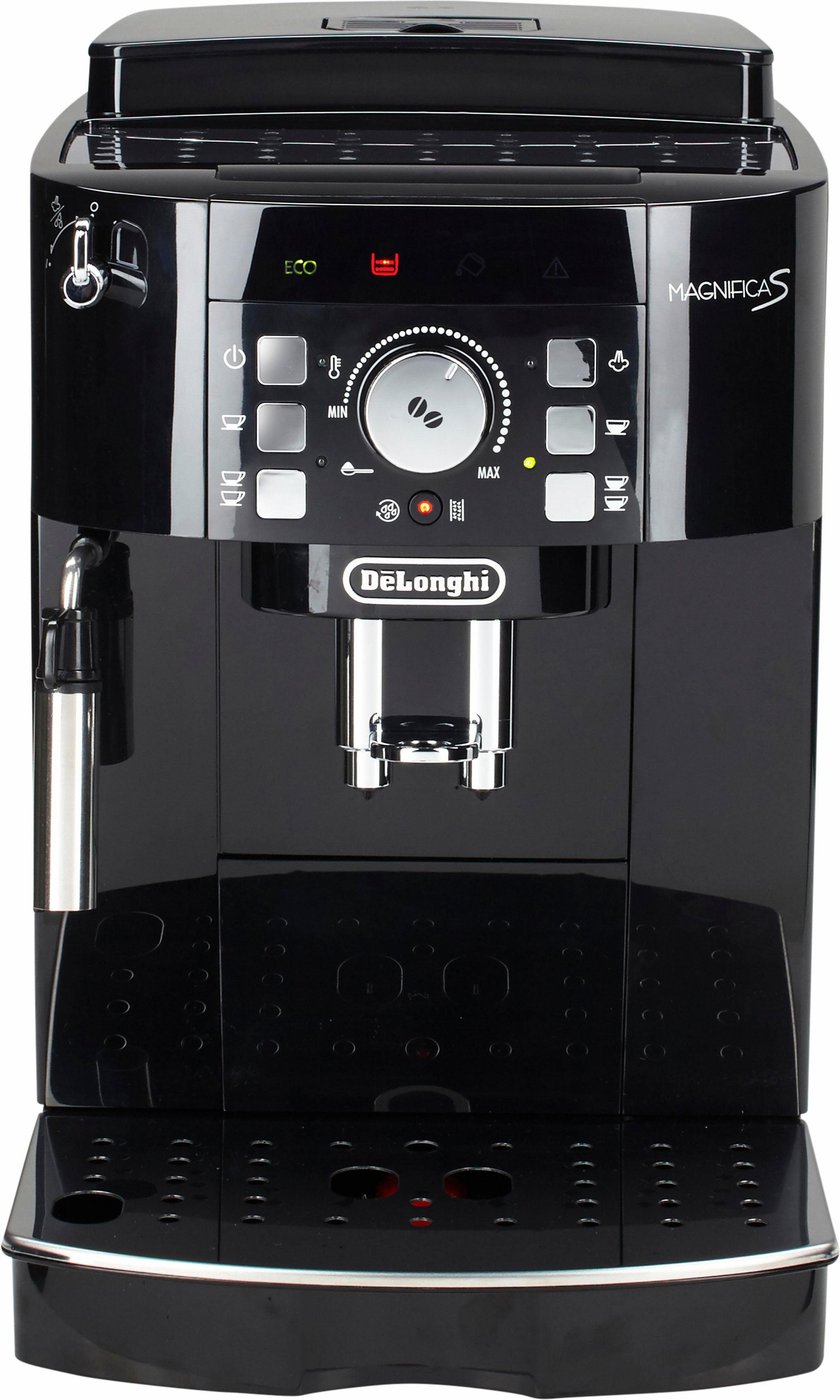 De'Longhi Kaffeevollautomat Magnifica S ECAM 21.118.B, inkl. Milchaufschäumer im Wert von UVP 89,99