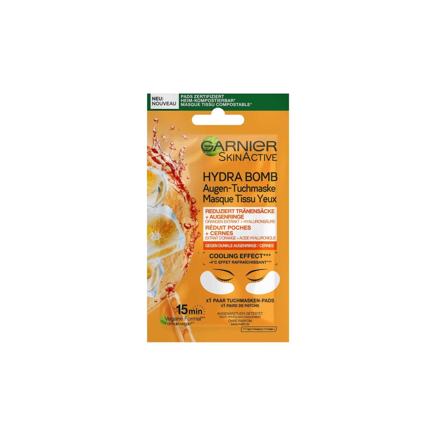 Garnier Collection маске од 7 листова за негу лица и очију