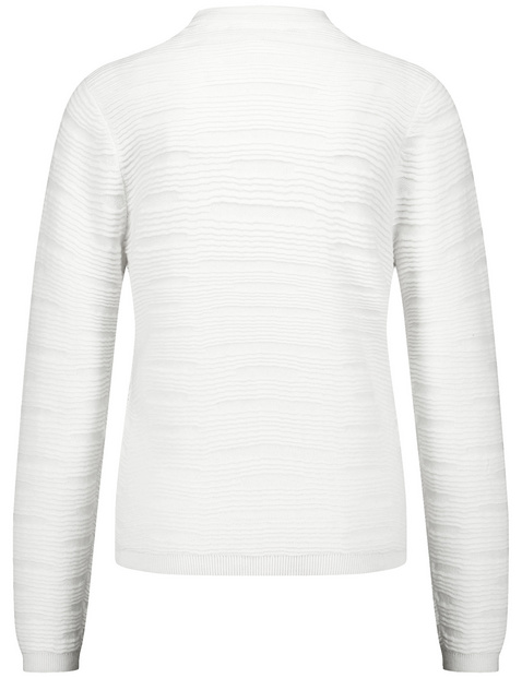 Pullover mit Wellen-Struktur