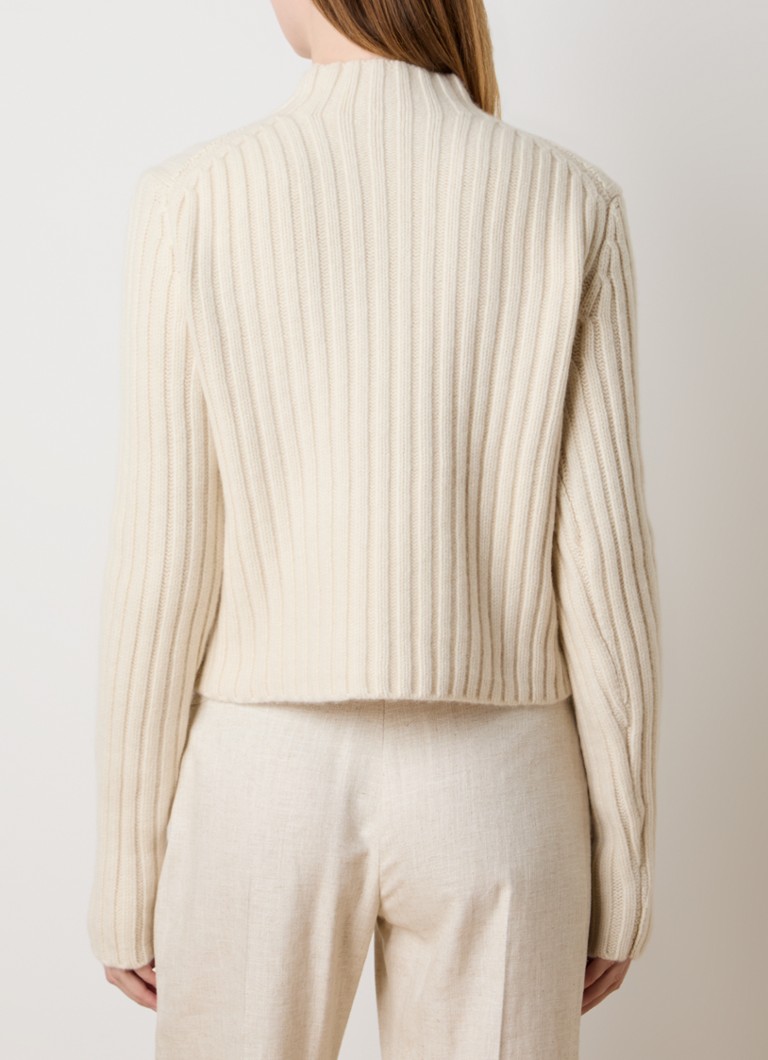 Maglione TOTEME a maglia grossa in misto cashmere con collo alto