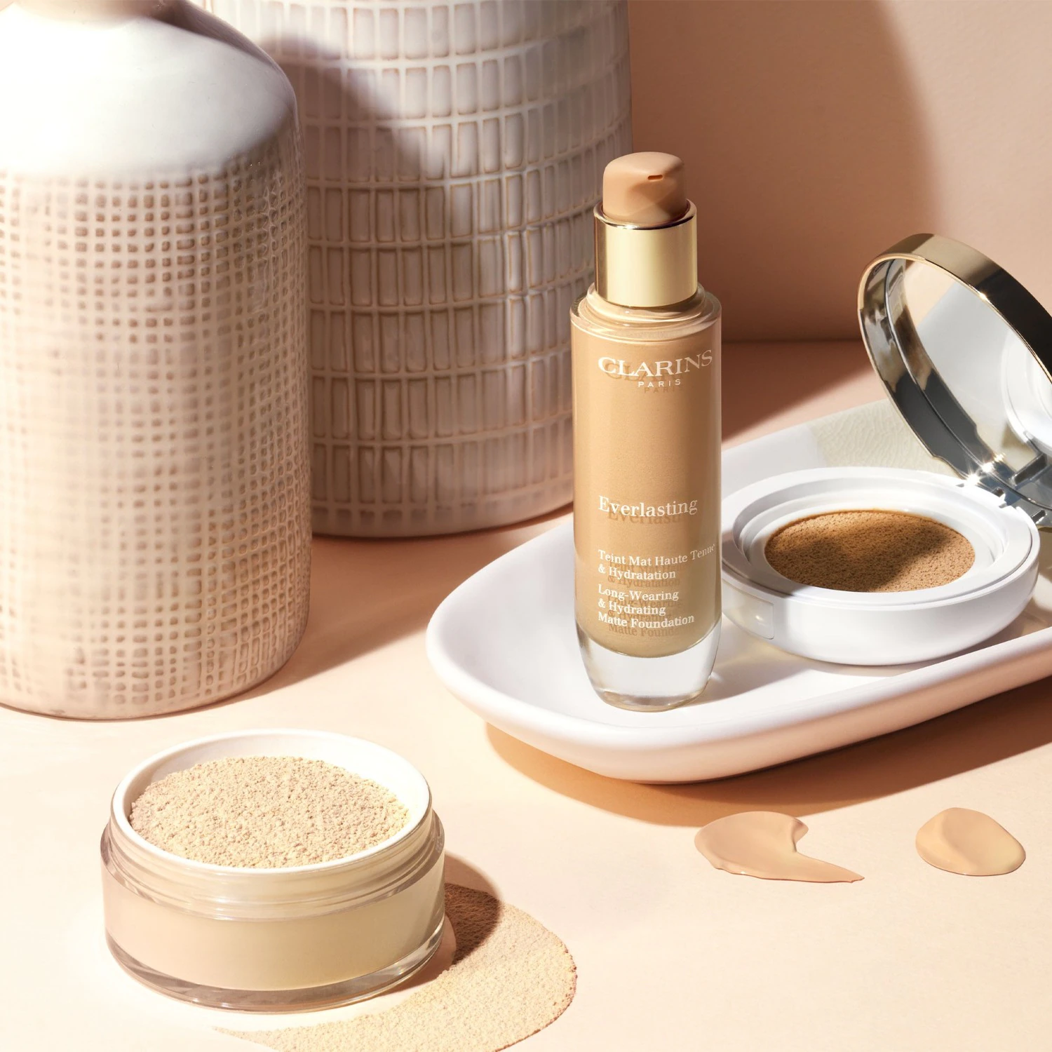 Clarins Ever Matte puder u prahu