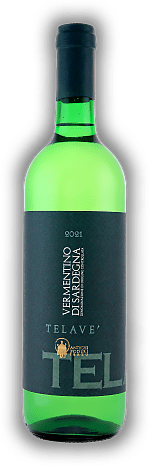 Antichi Poderi Jerzu, Vermentino DOC Telavé, 2021, Sardinien  Antichi Poderi Jerzu, Vermentino DOC Telavé, 2021, Sardinien   Jahrgang 2021 - 0,75	 Liter - Vol 13%