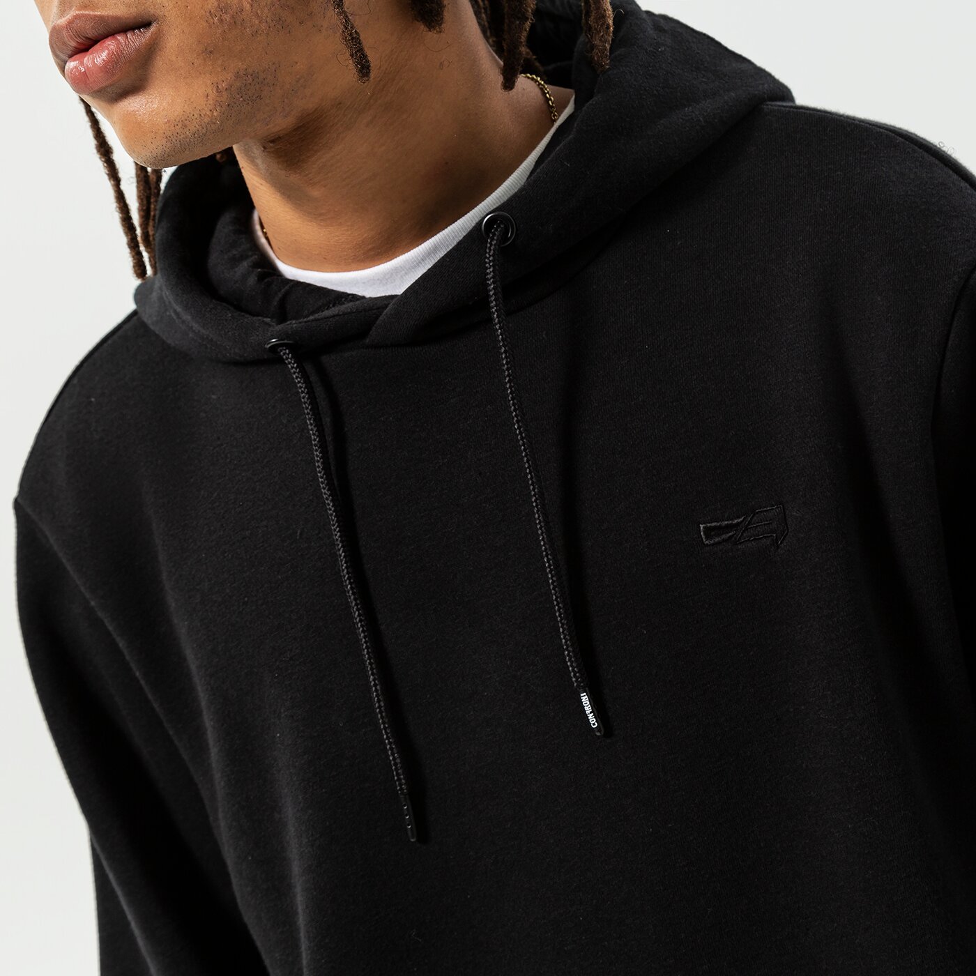 CONFRONT HOODIE HOODIE ESSENTIAL Schwarz
