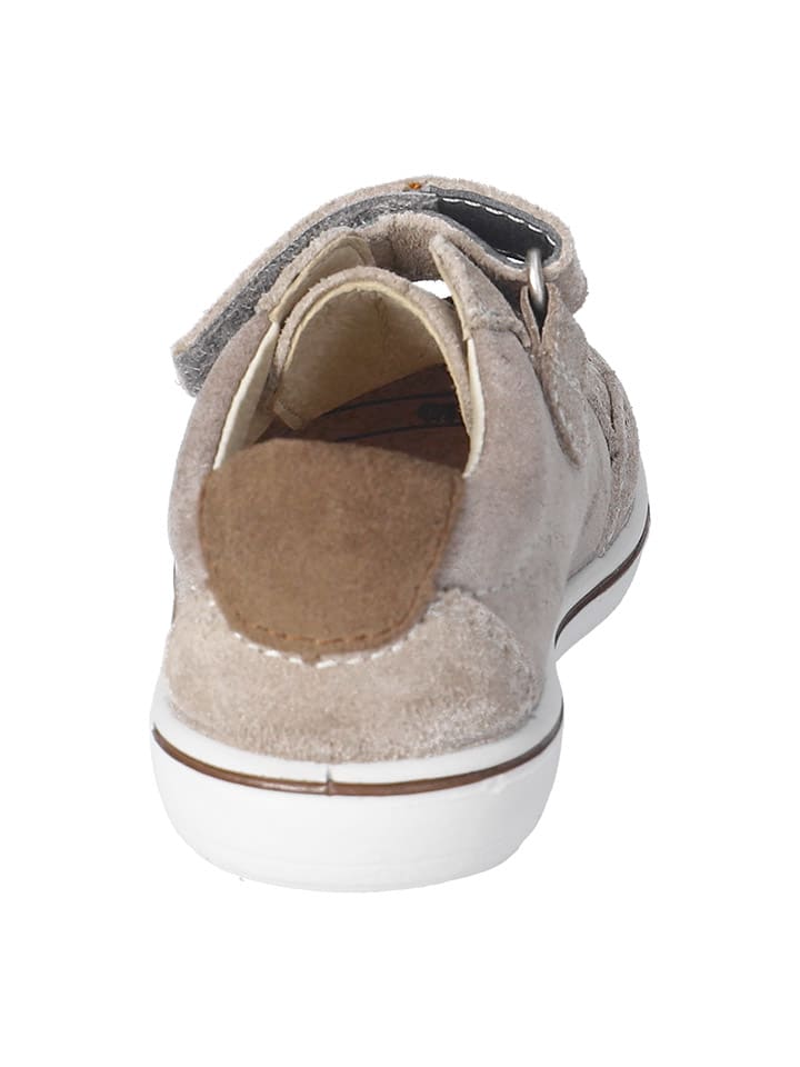 PEPINO Leder-Sneakers in Hellbraun günstig kaufen