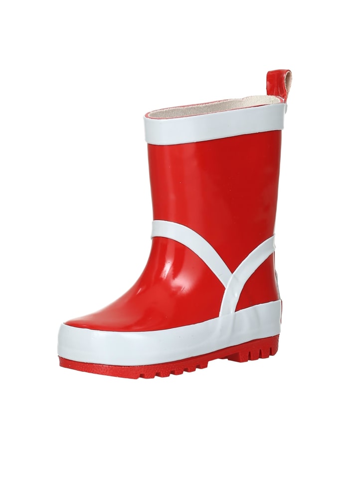 Playshoes Gummistiefel uni in Rot günstig kaufen