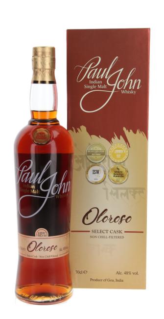 Paul John Oloroso Select Cask 0,7 l·48 % vol