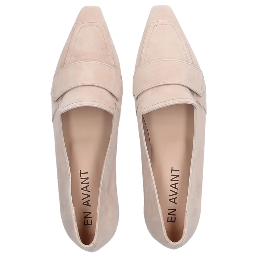 EN AVANT - Ballerinas X211028 Veloursleder - beige
