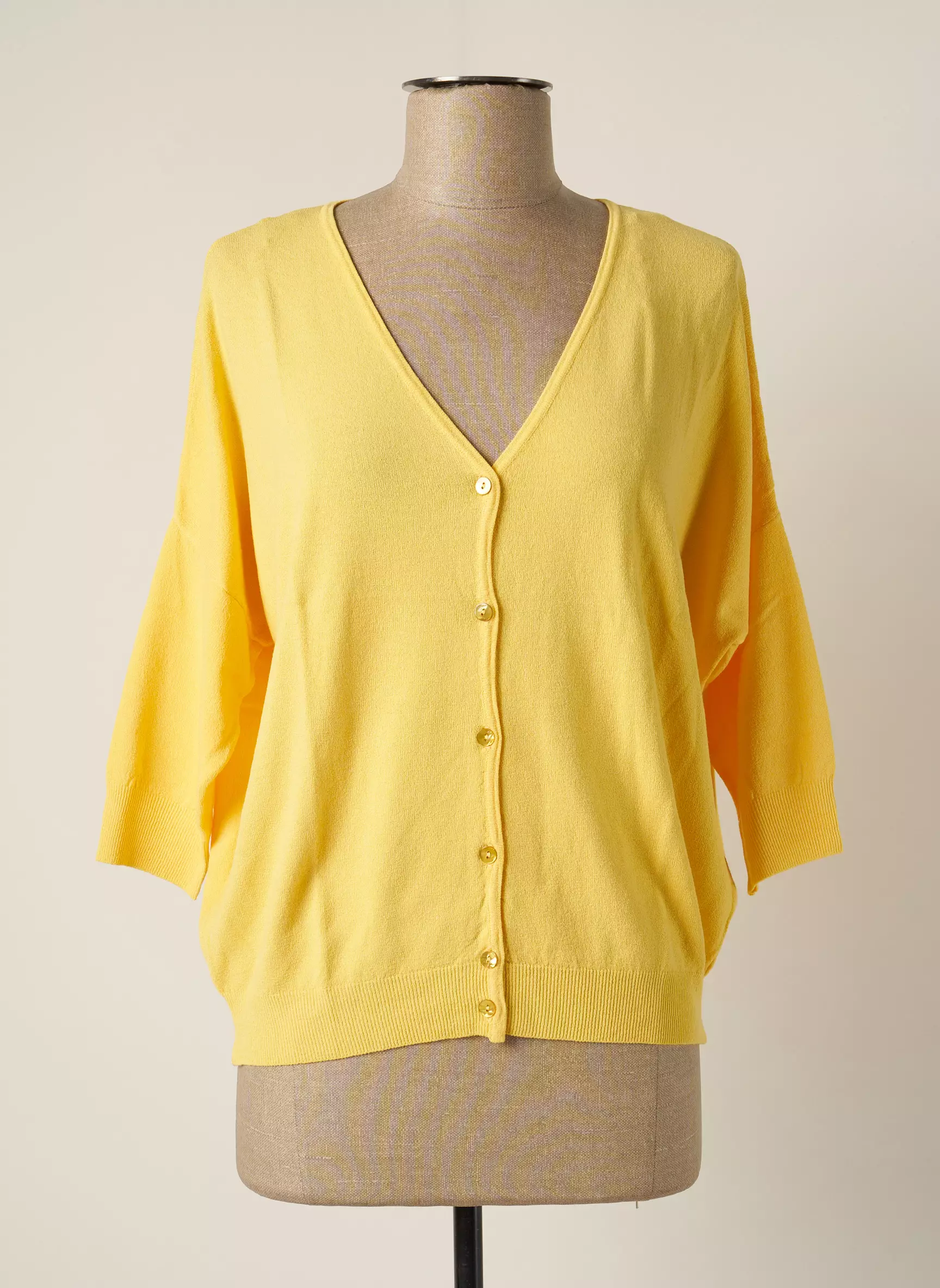 Summum Cardigans Femme couleur jaune