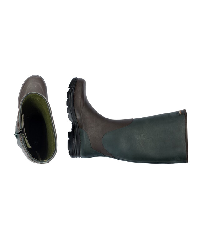 Parforce Gummistiefel Neo-2 mit Rei&szlig;verschluss und Neoprenfutter