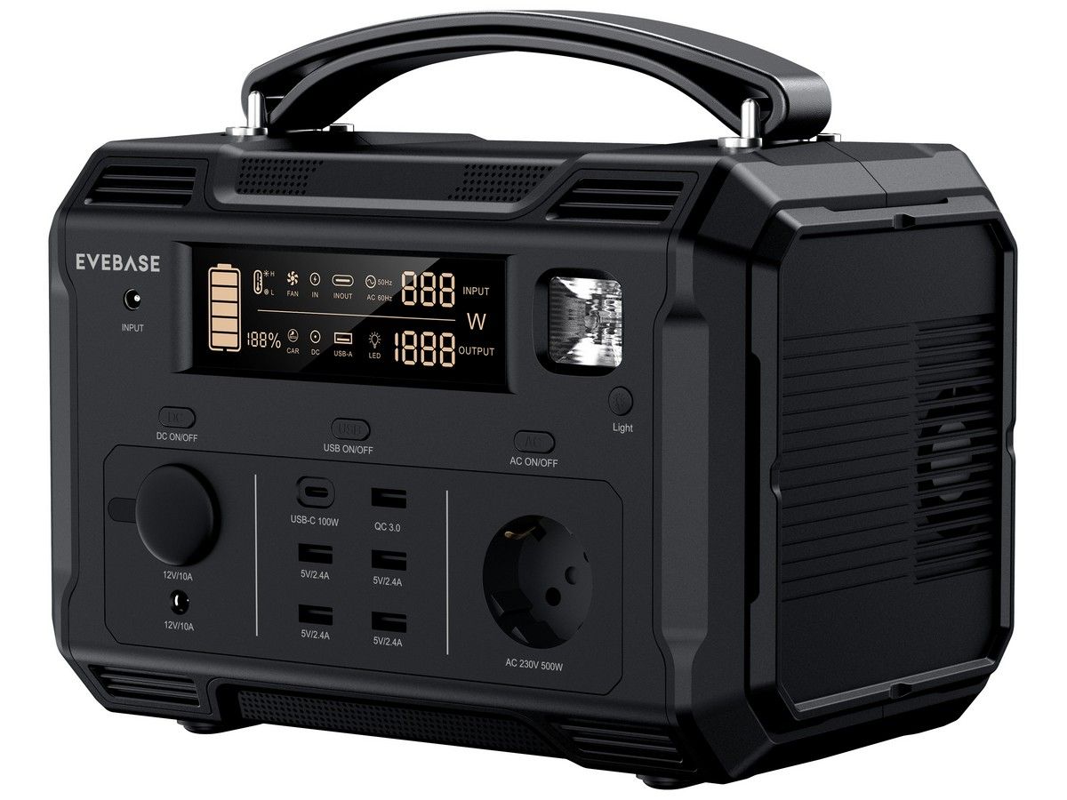 EveBase Move 500 Portable Power Station