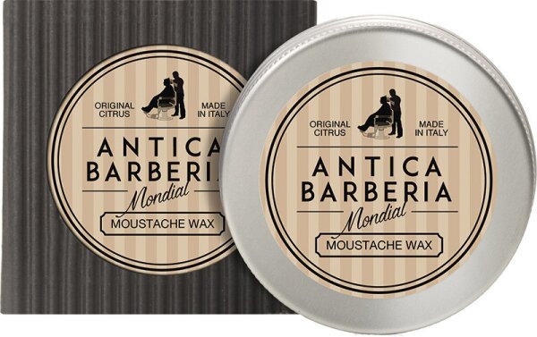 Mondial Antica Barberia Original Citrus Moustache Wax Bartwachs