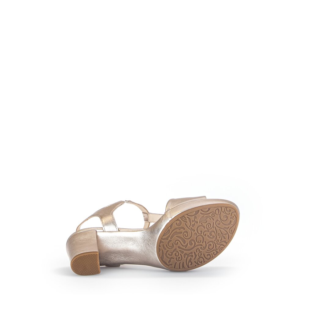 Gabor comfort Riemchensandale gold