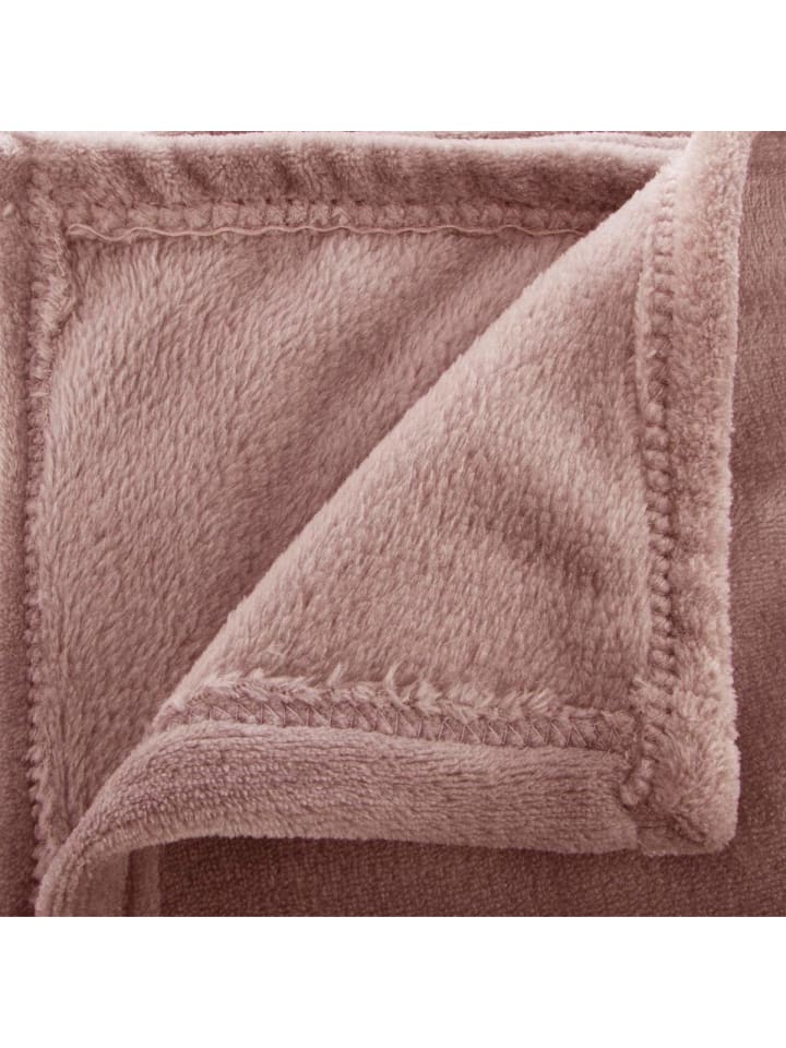 Atmosphera Créateur d'intérieur Plaid in rosa günstig kaufen onesize