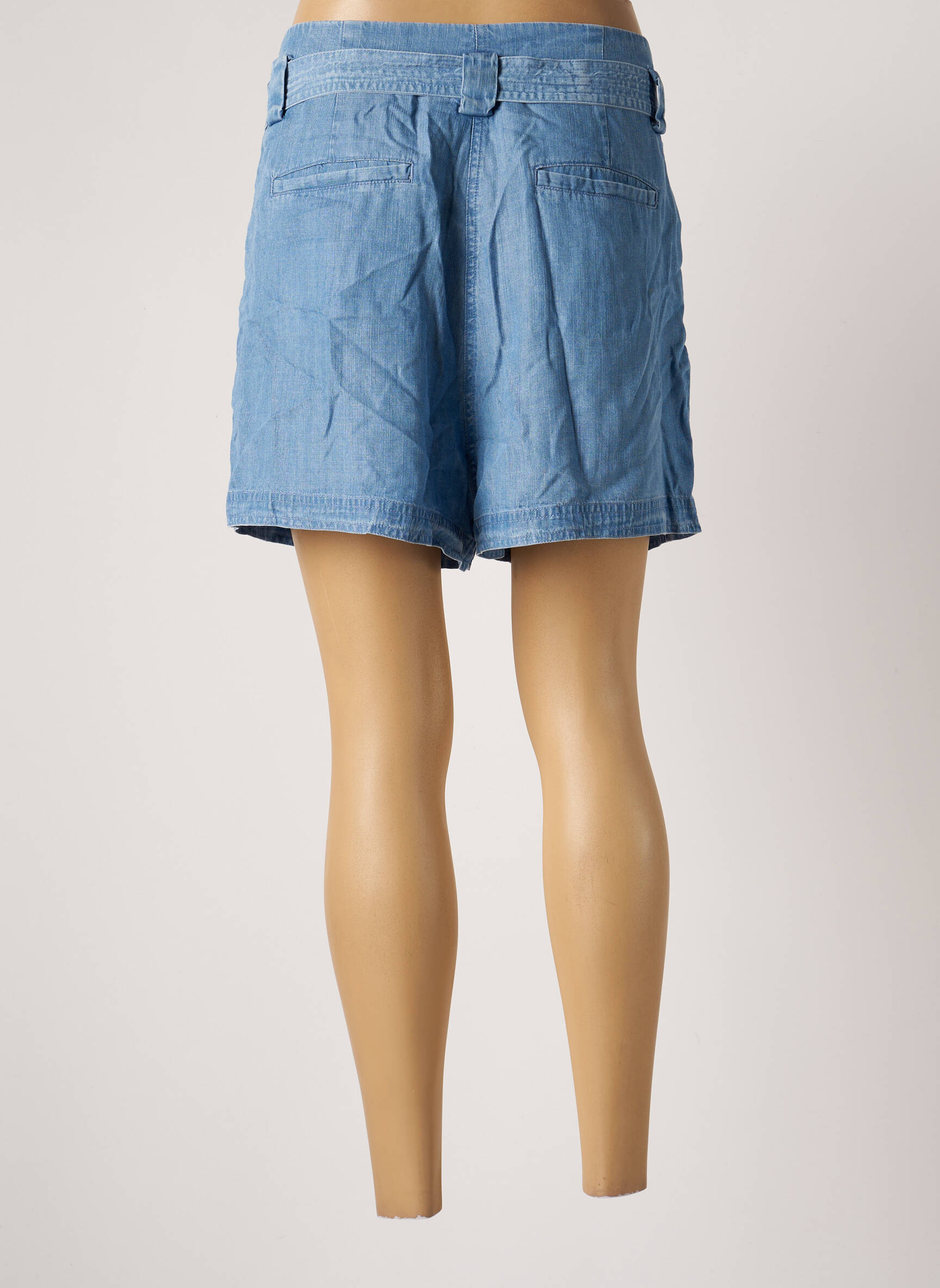Superdry Shorts 1 Femme couleur bleu
