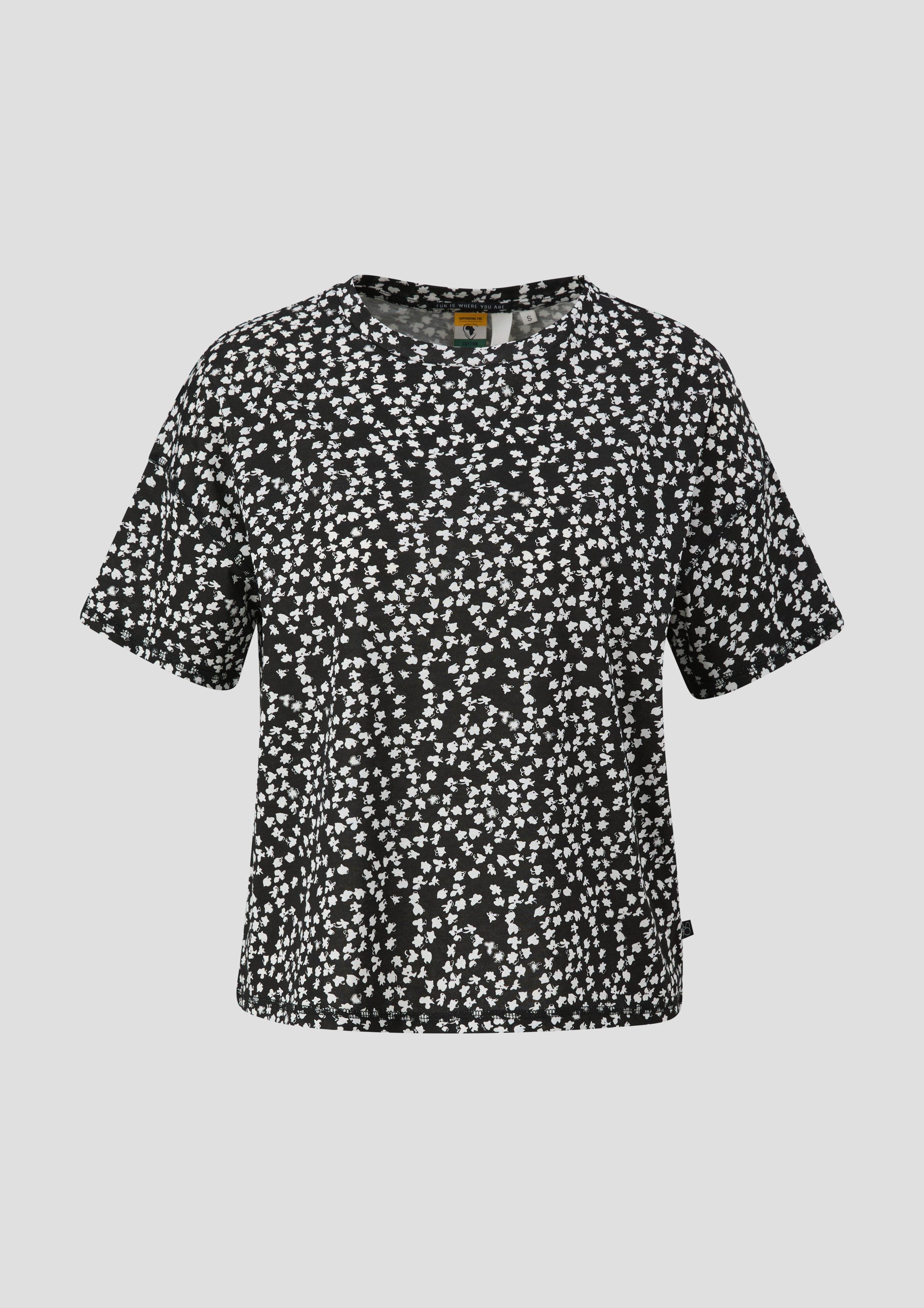 T-Shirt mit All-over-Print im Loose Fit  2141079-99A4