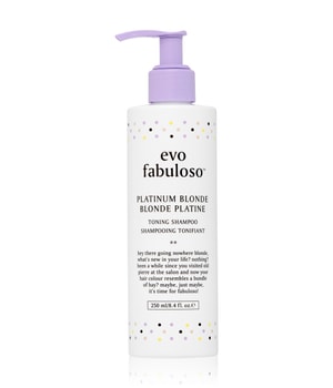 evo Fabuloso Platinum Blonde Toning Haarshampoo-250 ml