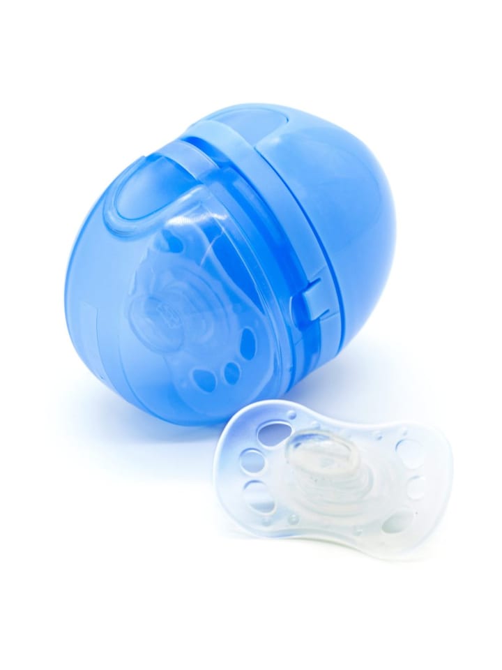 MiaMia Schnullerbox Duo - Blau in blau günstig kaufen onesize