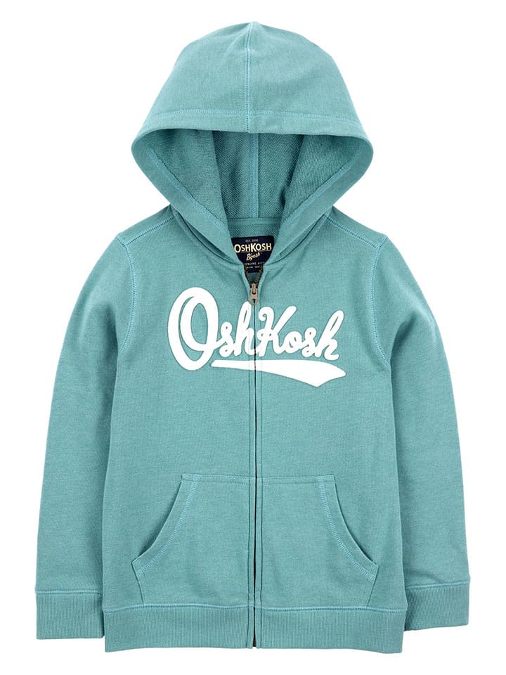 OshKosh Sweatjacke in Türkis günstig kaufen