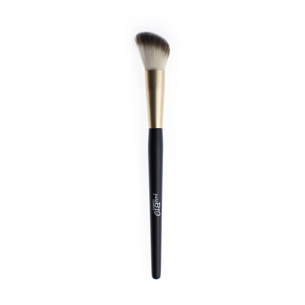 Purobio Pinceau professionnel n°2 Pinceau n°2 - Pour poudre, blush, bronzer ou highlighter
