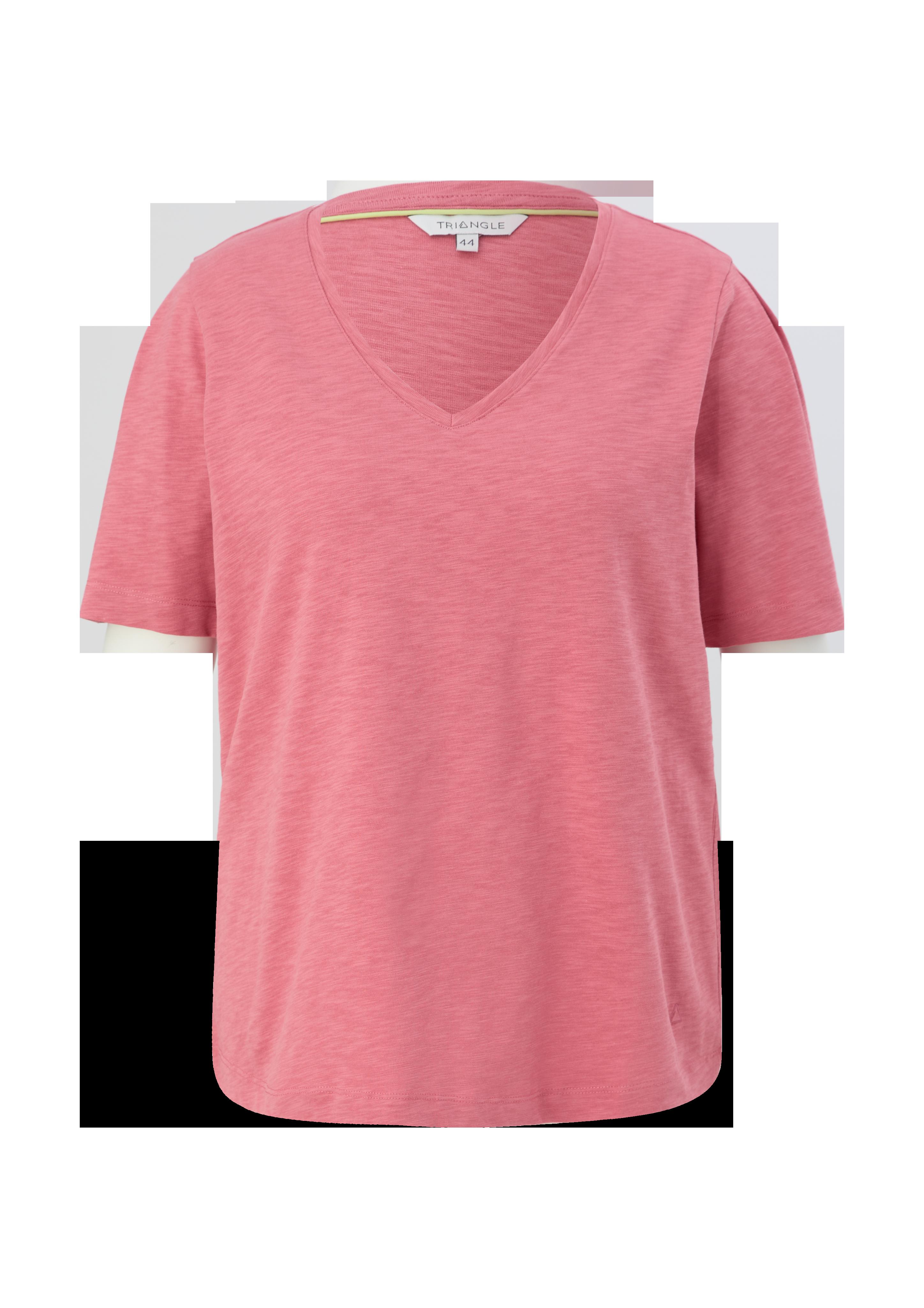 T-Shirt aus Flammgarnjersey  2129214-4361