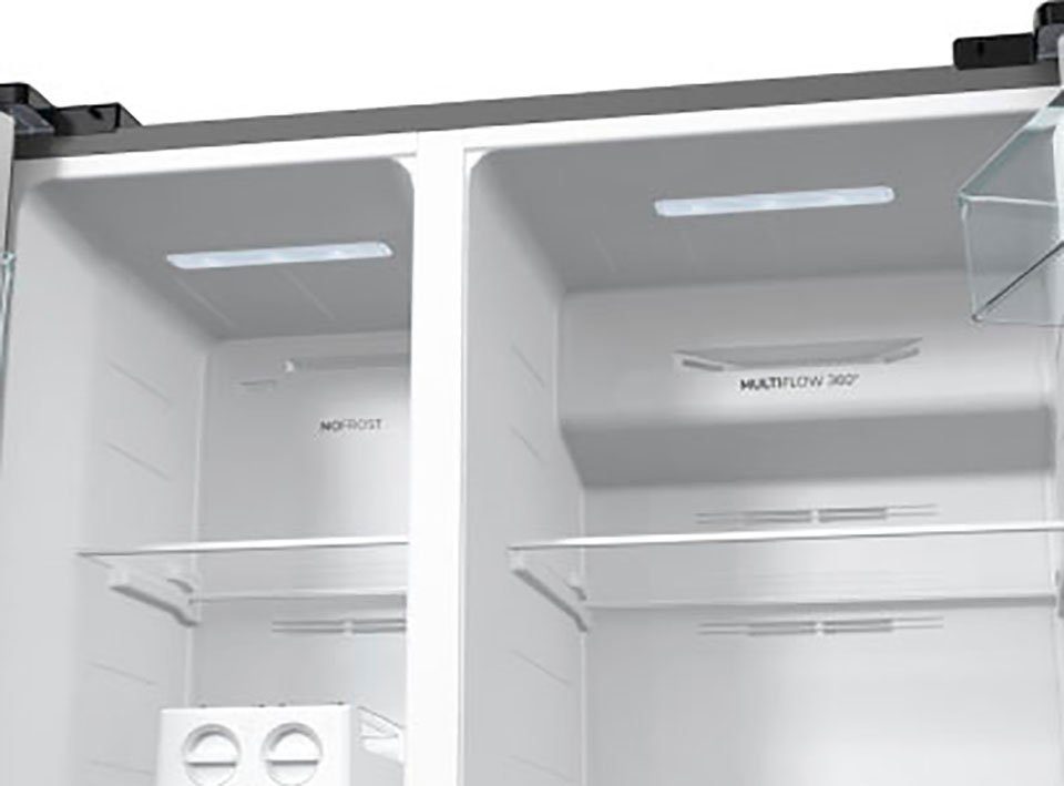 GORENJE Side-by-Side NRR 9185 EAXL, 178,6 cm hoch, 91 cm breit, Inverter Kompressor