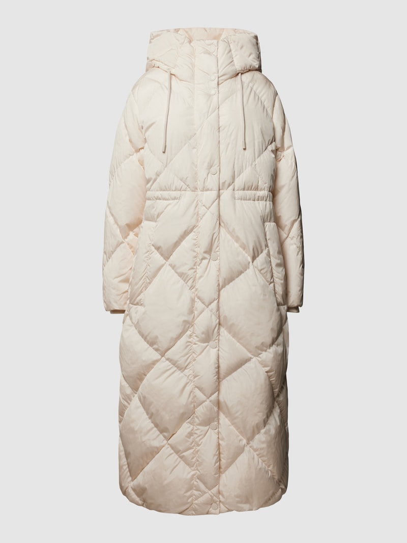 Steppmantel mit Eingrifftaschen Modell 'MIRANO' in offwhite