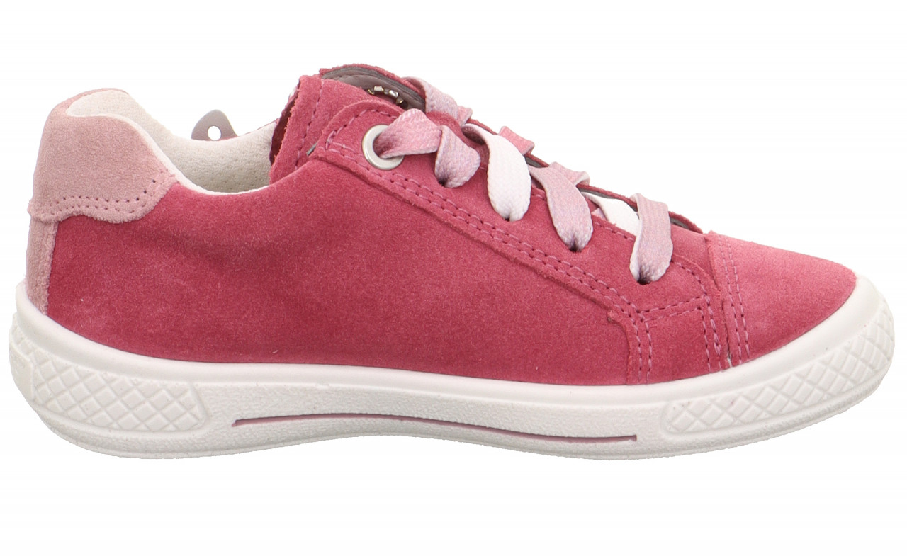 TENSY - PinkSneaker low mit Reißverschluss