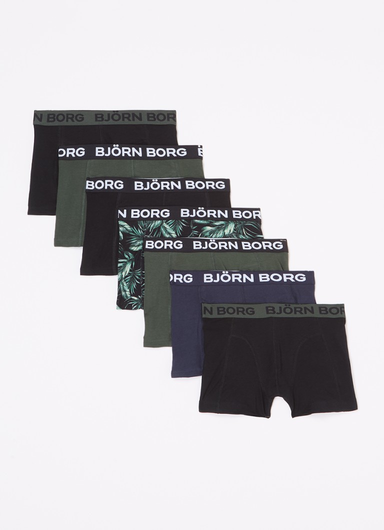 Björn Borg Boxer shorts with logo band in 7-pack