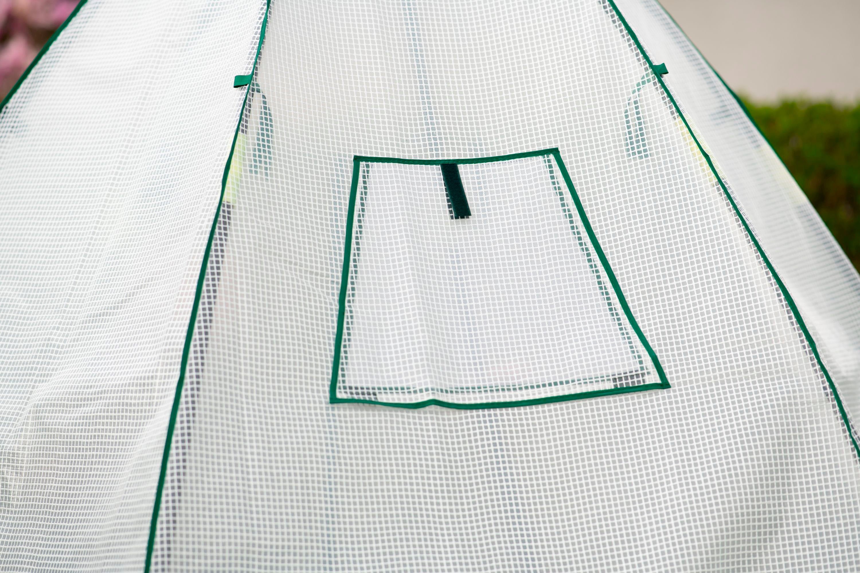 50NRTH Foliengewächshaus Avocado, BxTxH: 250 x 250 x 250 cm, Überwinterungszelt