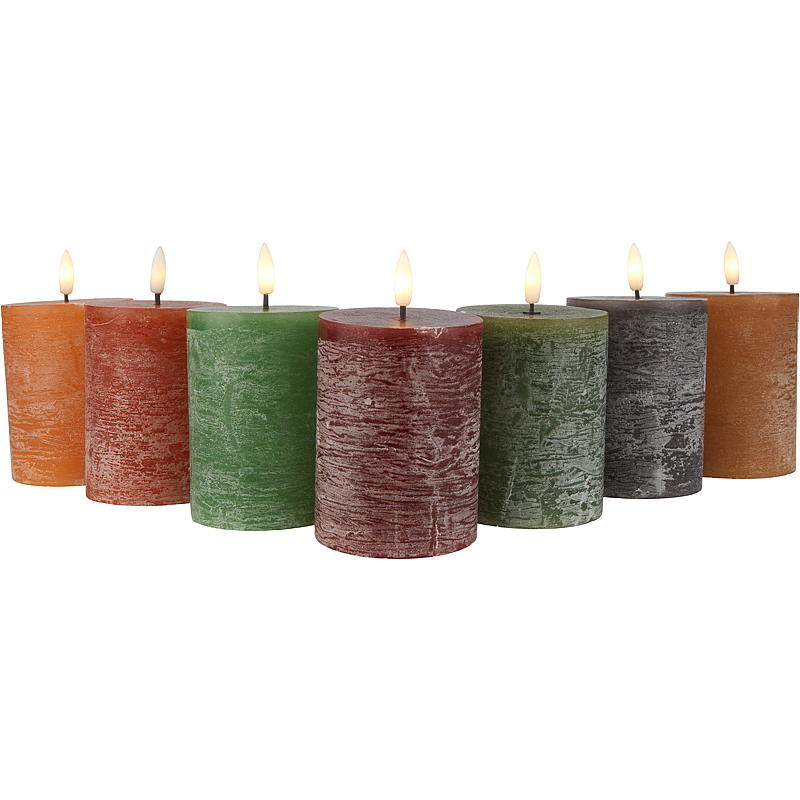 Vie Selected Kubbelys 10 cm ø 7,6 cm LED rustikk