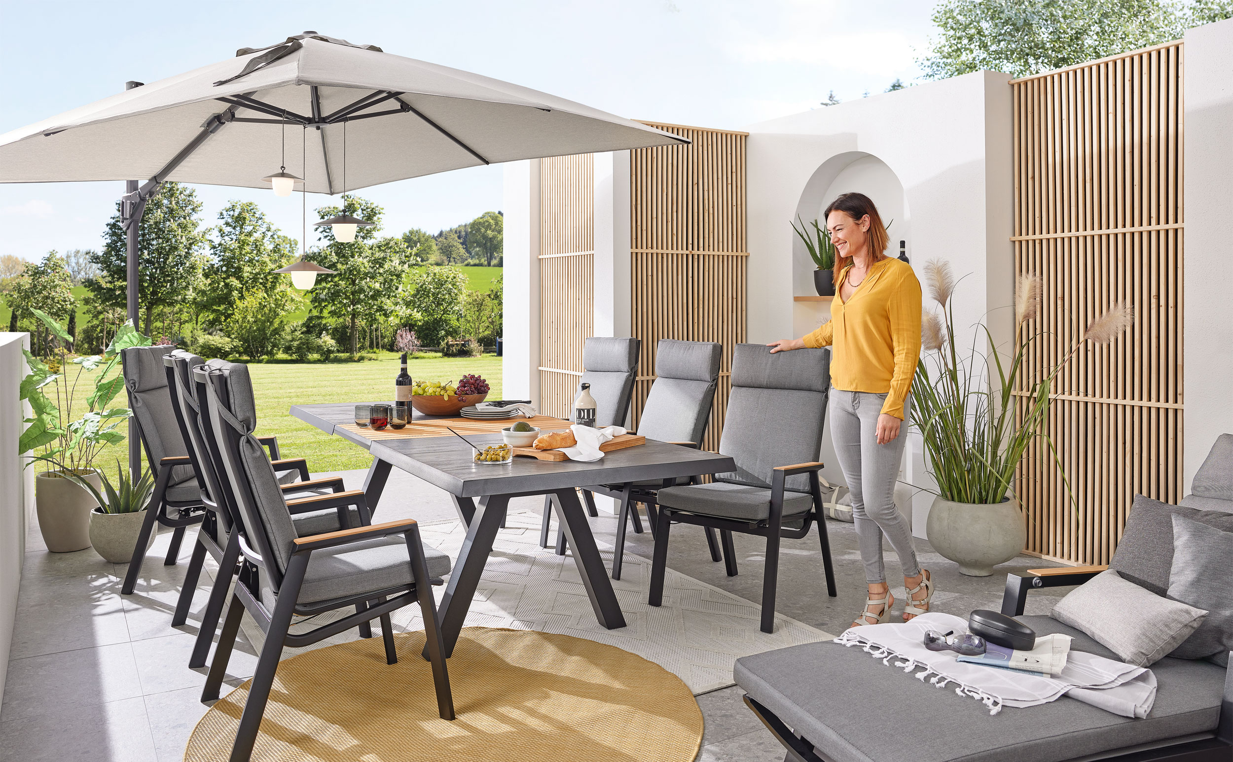 MONDOGartensessel Relax Move Teak