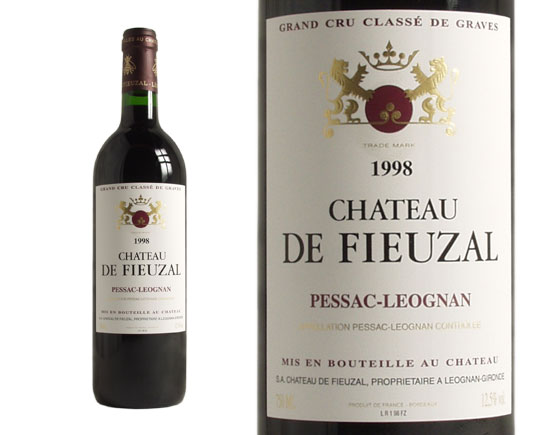Château de Fieuzal Rouge 1998 Bordeaux Pessac-Léognan