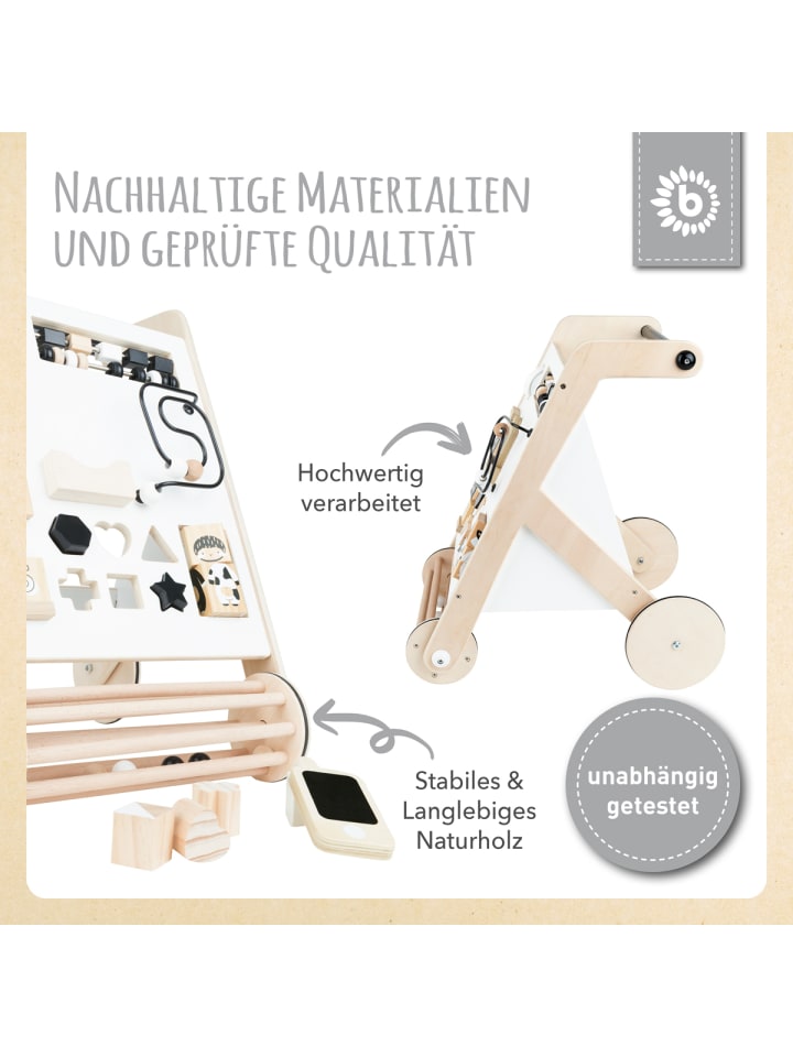 Bieco Spielwaren Lauflernwagen Holz in Weiß günstig kaufen onesize